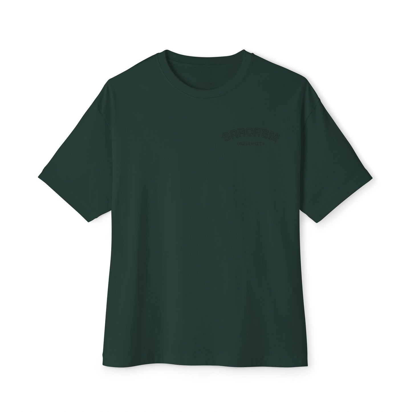 ShirtsCorp - “Sarcasm University” Unisex Oversized Boxy Tee